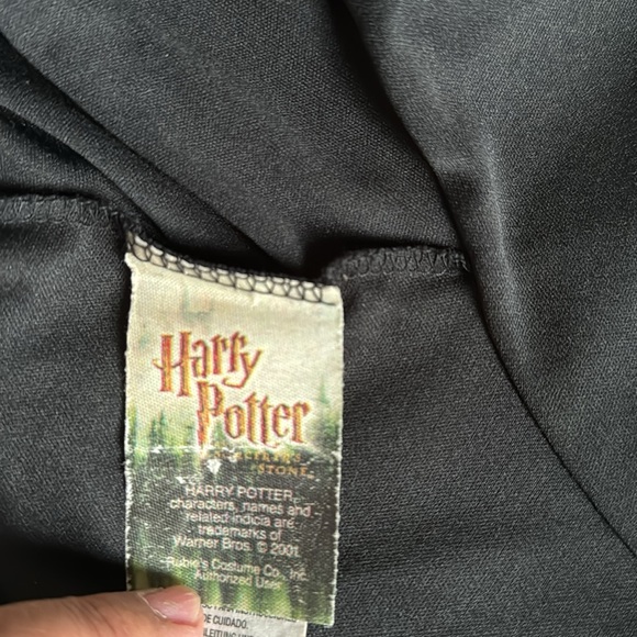 Wizarding World Harry Potter Wand & Costume Pieces sz Large black - Picture 6 of 6
